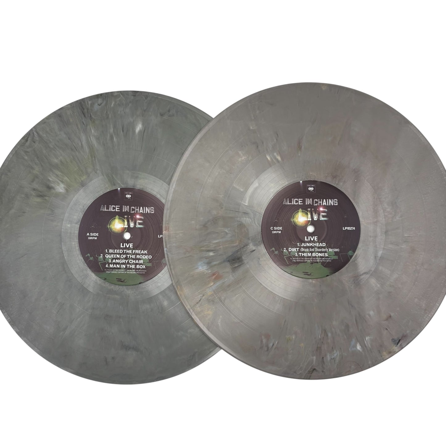 Alice In Chains - Live (Limited Edition Double-LP on Grey Marbled Vinyl)