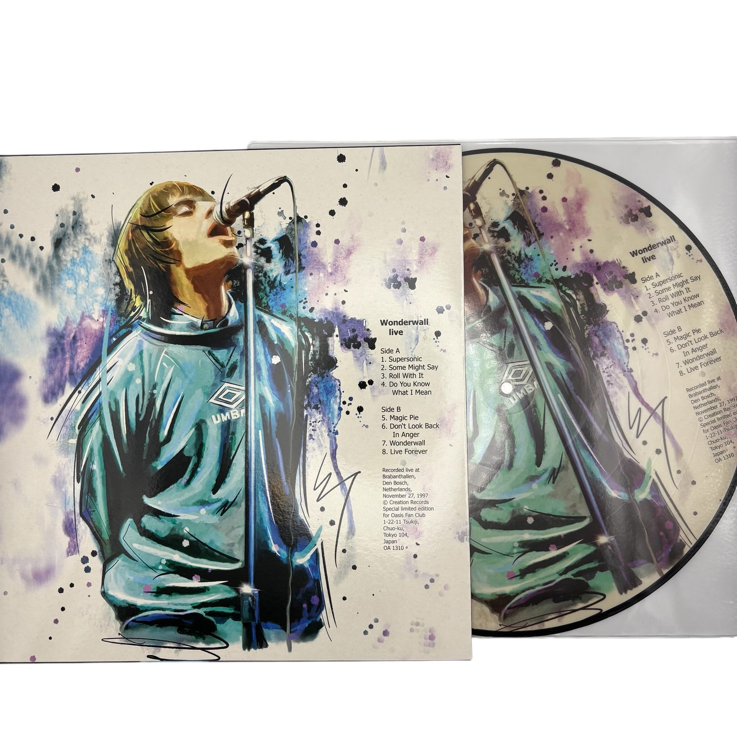Oasis - Wonderwall Live (Limited Edition 12" Picture Disc)