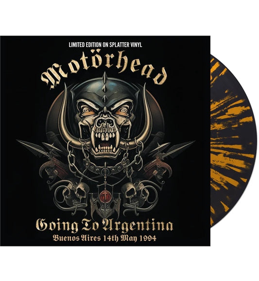 Motorhead - Going To Argentina (Limited Edition 12" Album on Splatter Vinyl)