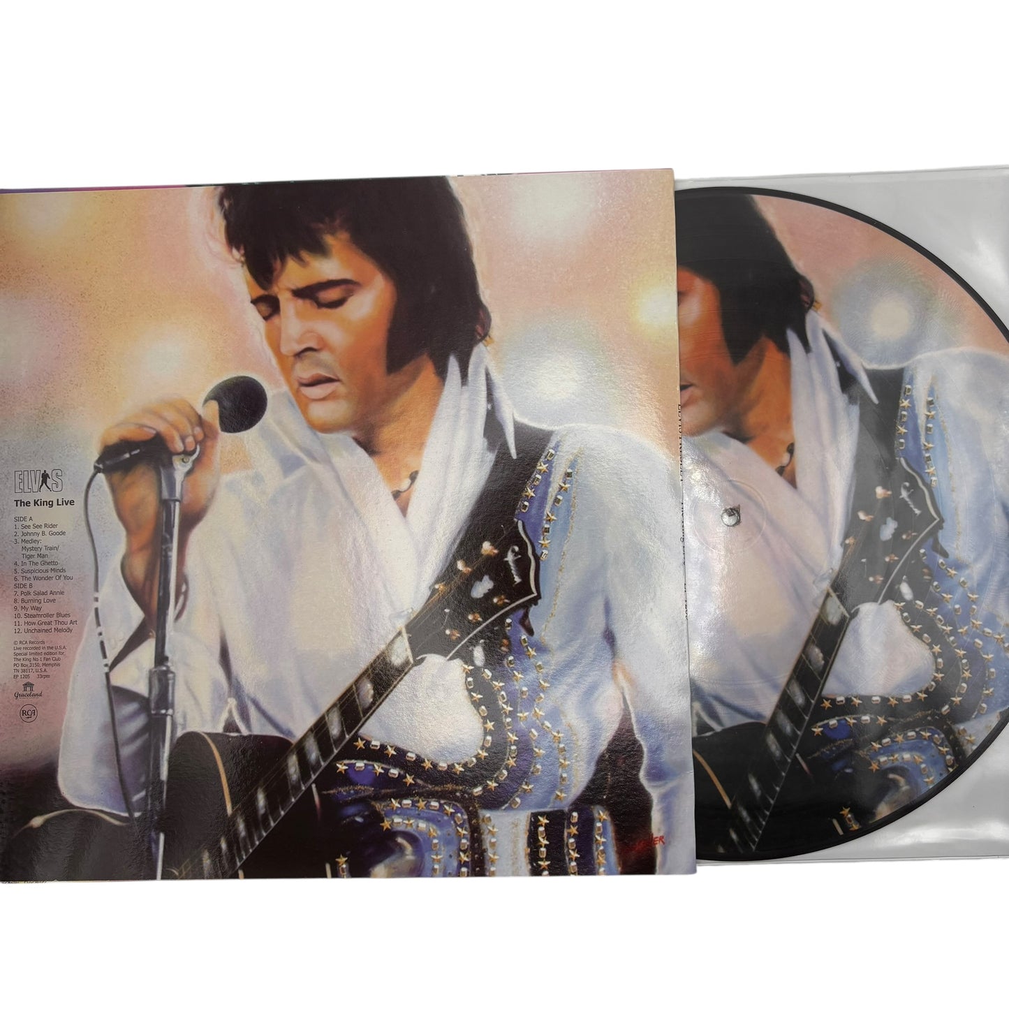 Elvis Presley - The King Live (Limited Edition 12" Picture Disc)