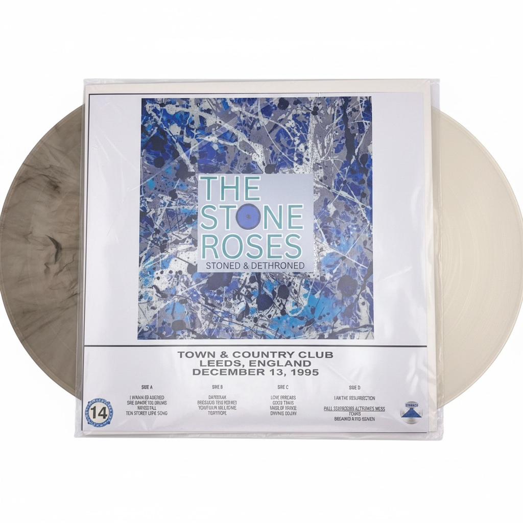 The Stone Roses - Stoned & Dethroned Test Press (Limited Edition 12" Double-LP on White & Grey Vinyl)