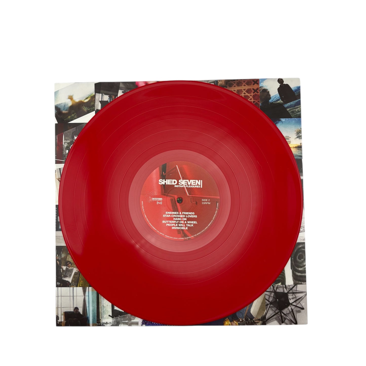 Shed Seven - Instant Pleasures (Limited Edition 12" Album on Red Vinyl)