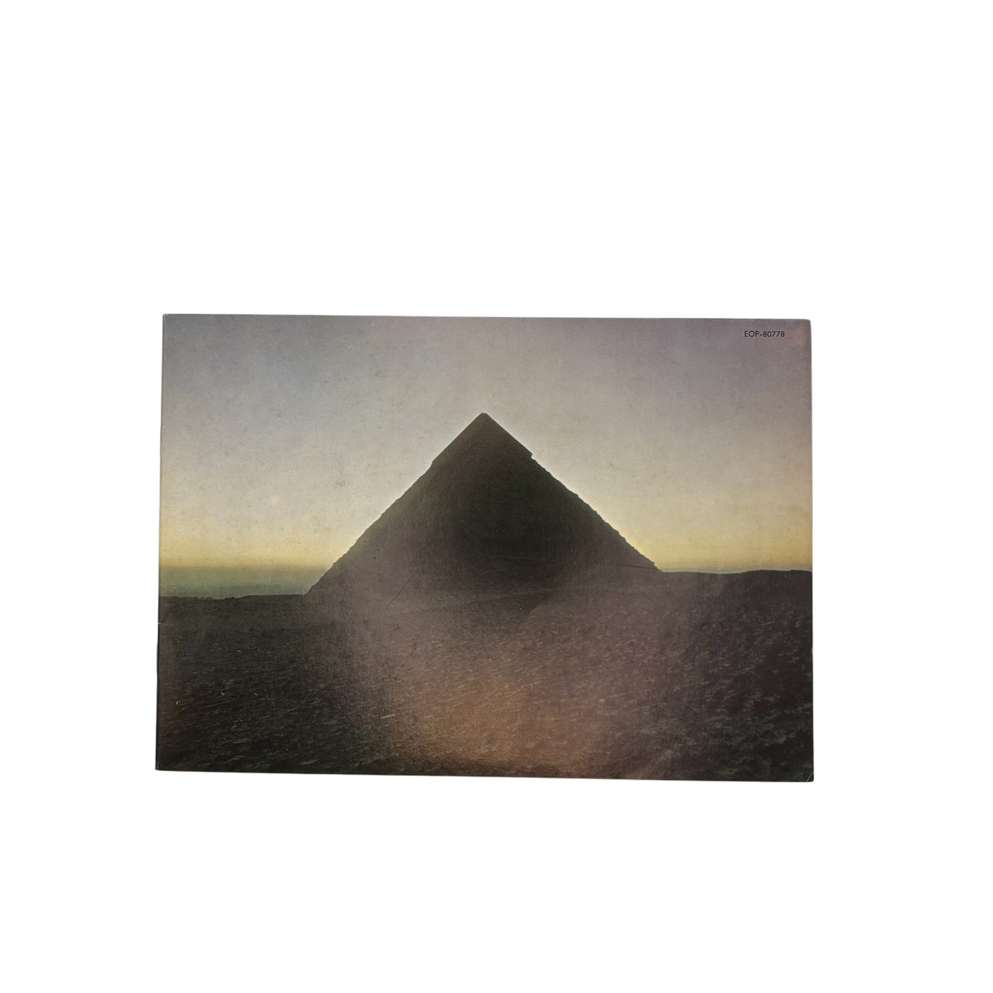 Pink Floyd - The Dark Side Of The Moon (Japanese Pressing 12" Album With White Obi Strip on Black Vinyl) (EOP 80778) (VG/VG)
