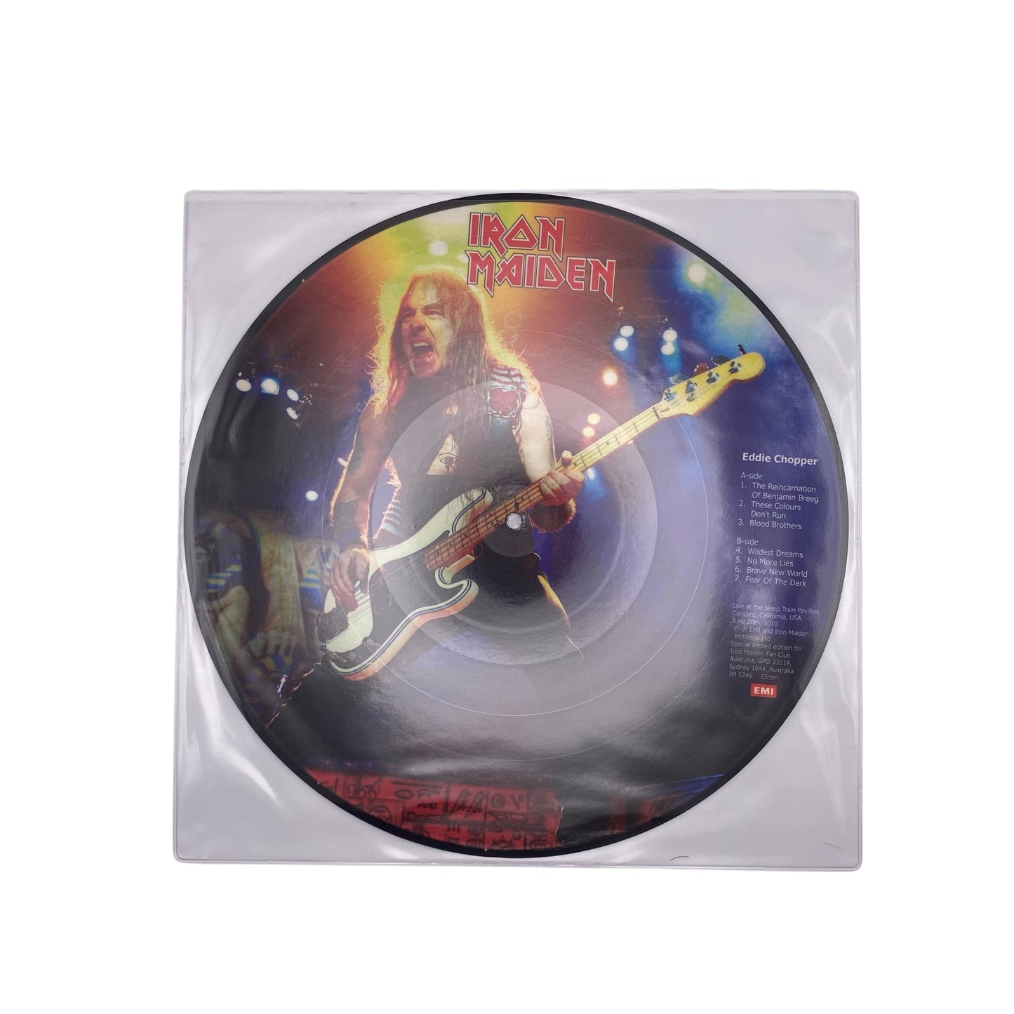 Iron Maiden - Eddie Chopper (Limited Edition 12" Picture Disc)