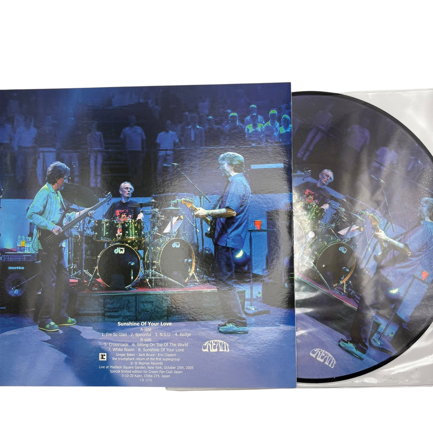 Cream - Sunshine Of Your Love (Limited Edition 12" Picture Disc)