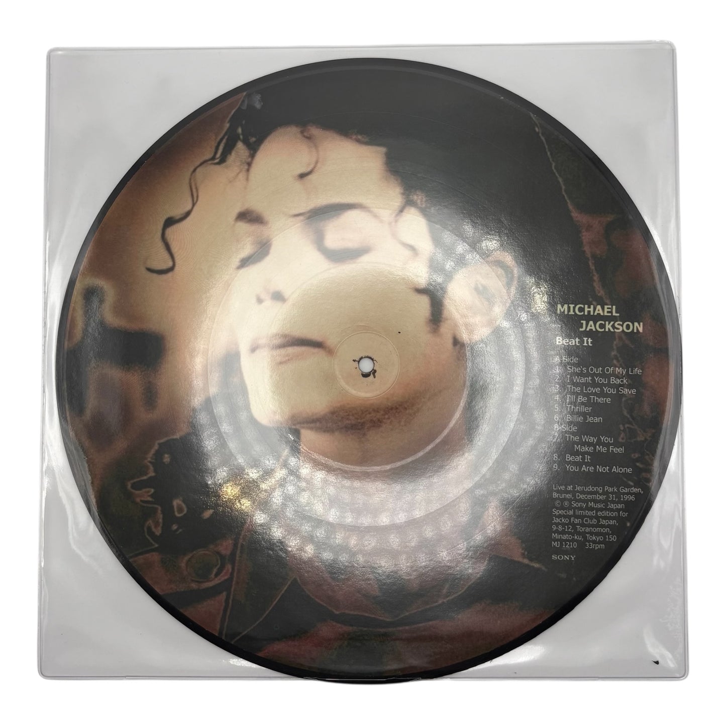 Michael Jackson - Beat It (Limited Edition 12" Picture Disc)