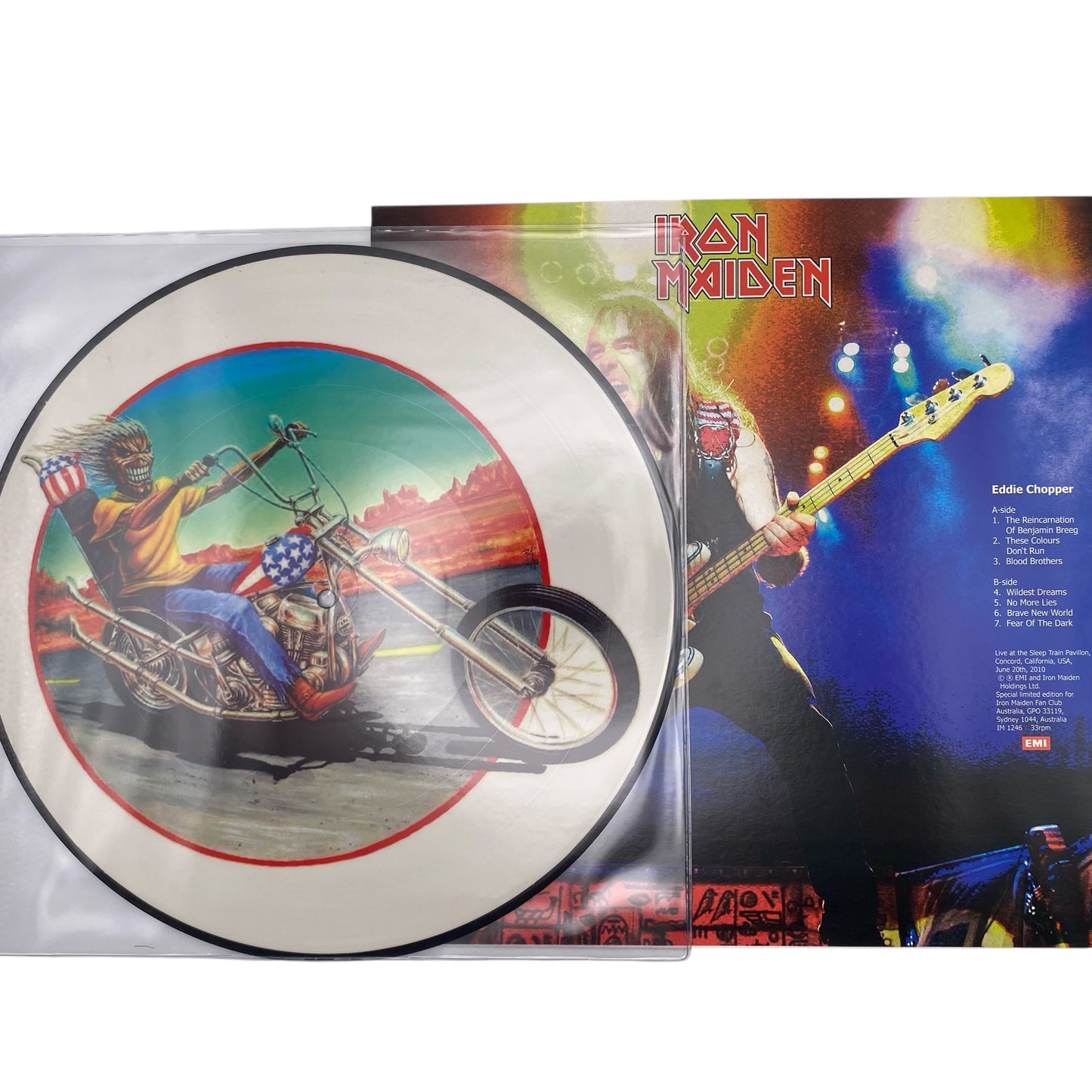 Iron Maiden - Eddie Chopper (Limited Edition 12" Picture Disc)