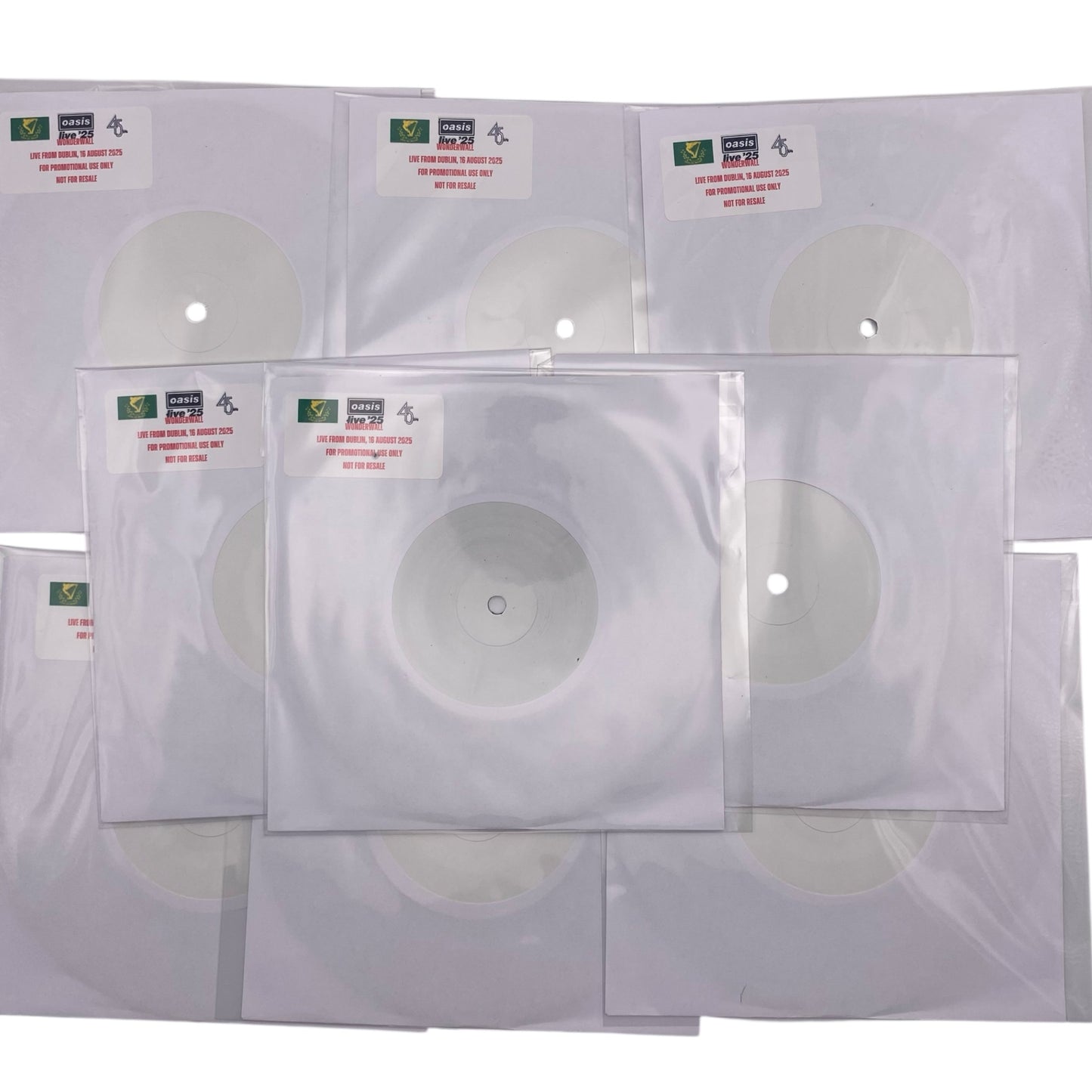 Oasis - Wonderwall Live 25 Dublin (Limited Edition 7" Single on White Vinyl)