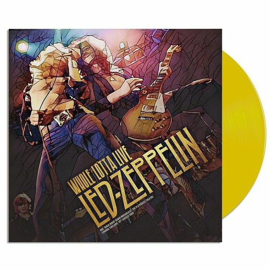 Led Zeppelin - Whole Lotta Live: BBC 'Rock Hour' Radio Broadcast The Playhouse Theatre London England 10th August 1969 (12" Album on Yellow Vinyl)