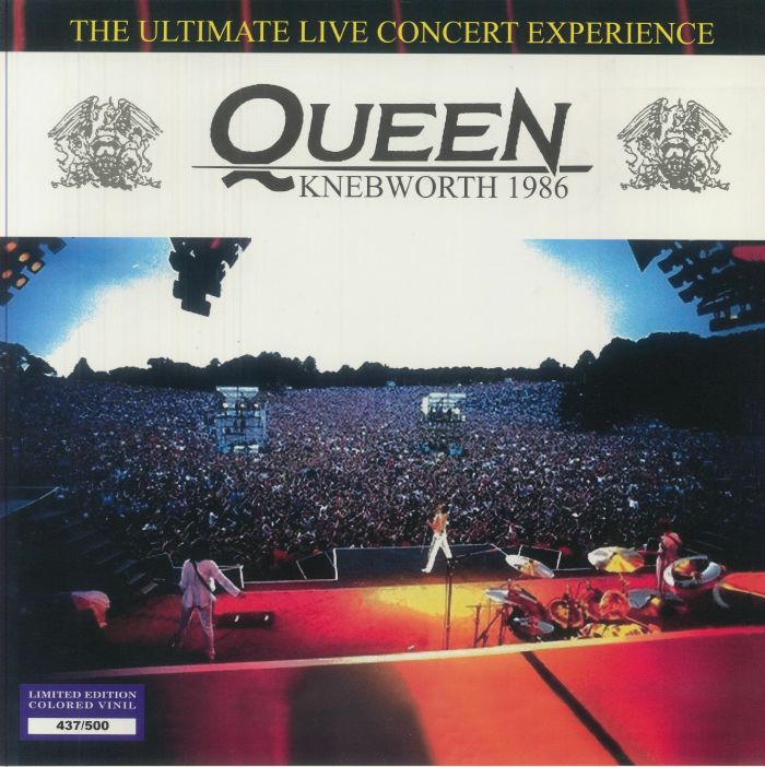 Queen - Knebworth 1986: The Ultimate Live Concert Experience (Limited Edition 12" Album on Coloured Vinyl)