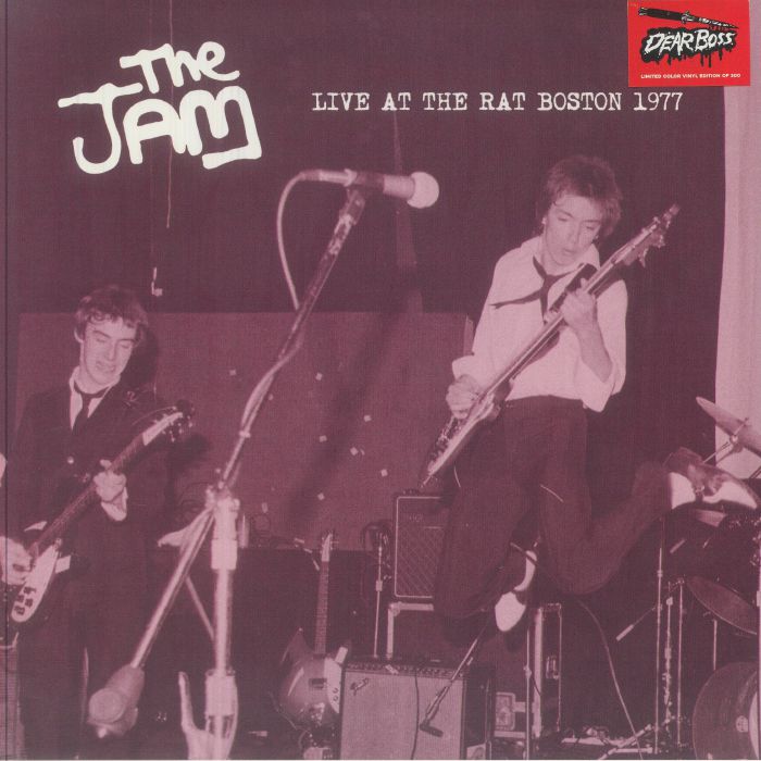 The Jam - Live At The Rat Boston 1977 (Limited Edition 12" Album on Translucent Purple Vinyl)