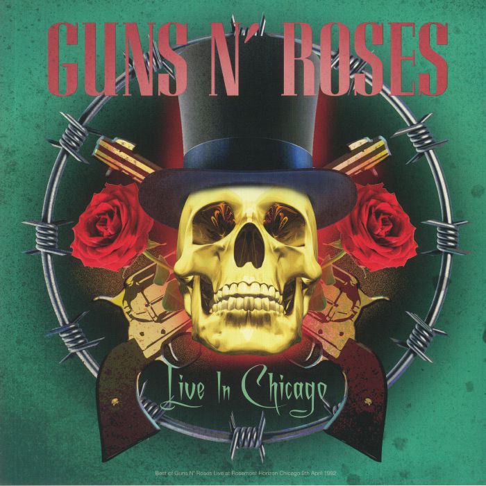 Guns N Roses - Live In Chicago (12" Album on 180 Gram Black Vinyl)
