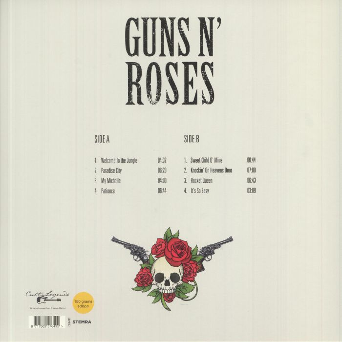 Guns N Roses - Best Of Live At New York's Ritz 1988 (12" Album on 180 Gram Black Vinyl)