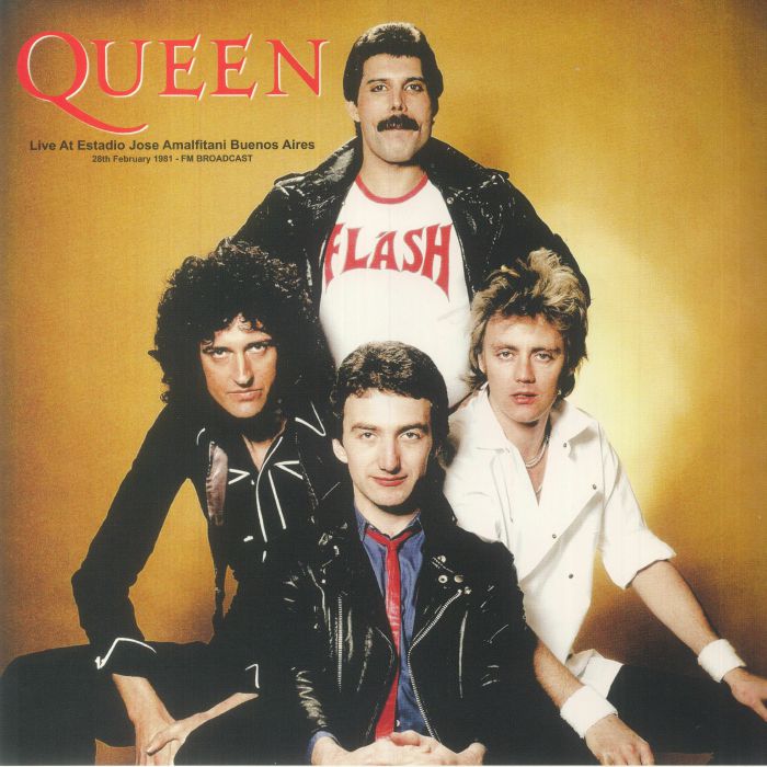 Queen - Live At Estadio Jose Amalfitani Buenos Aires 28th February 1981: FM Broadcast (Limited Edition 12" Album on Black Vinyl)