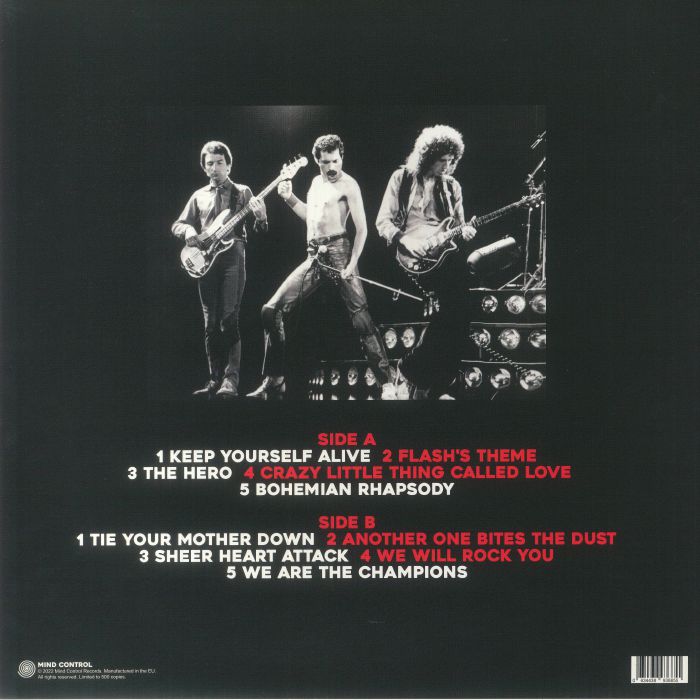Queen - Live At Estadio Jose Amalfitani Buenos Aires 28th February 1981: FM Broadcast (Limited Edition 12" Album on Black Vinyl)