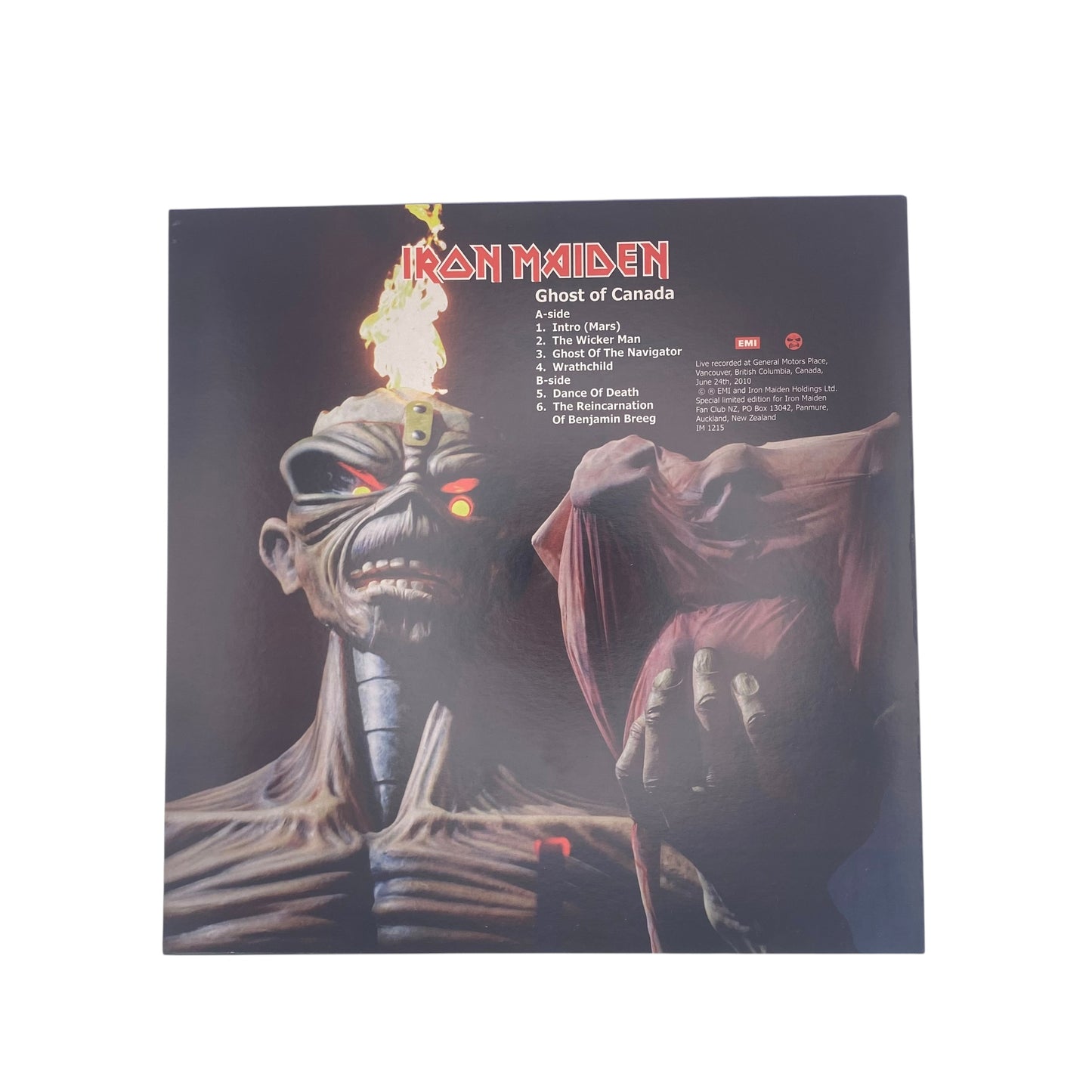 Iron Maiden - Ghost Of Canada (Limited Edition 12" Picture Disc)