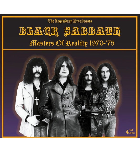 Black Sabbath – Masters of Reality 1970–'75: The Legendary Broadcasts (4-CD Set)