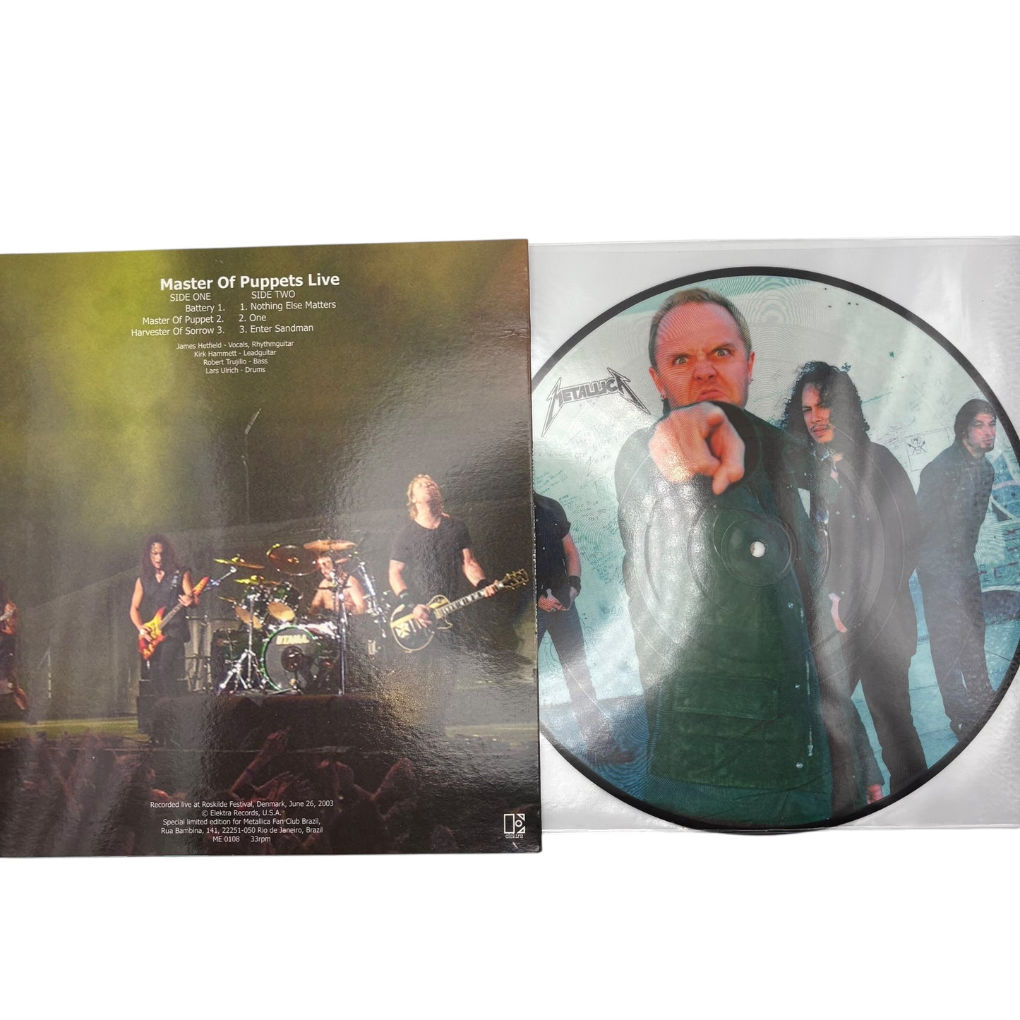 Metallica - Master Of Puppets Live (Limited Edition 10" Picture Disc)