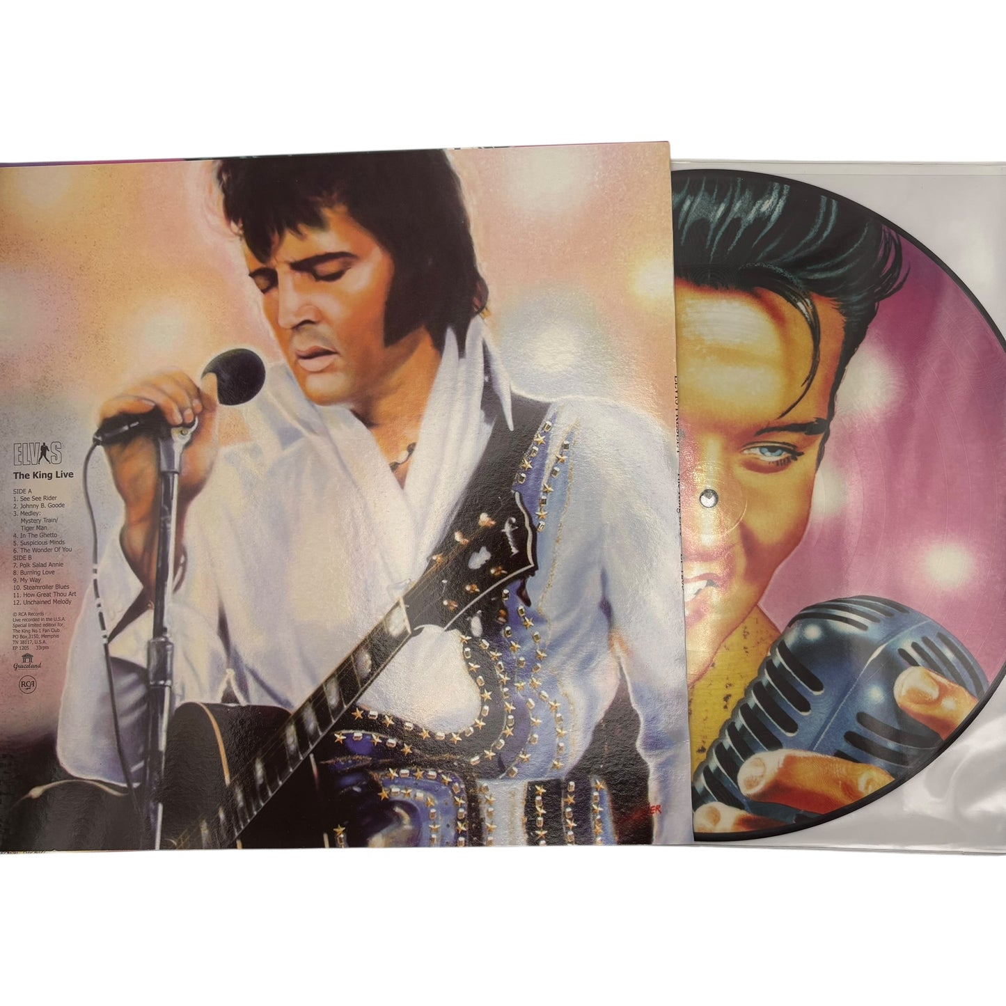 Elvis Presley - The King Live (Limited Edition 12" Picture Disc)