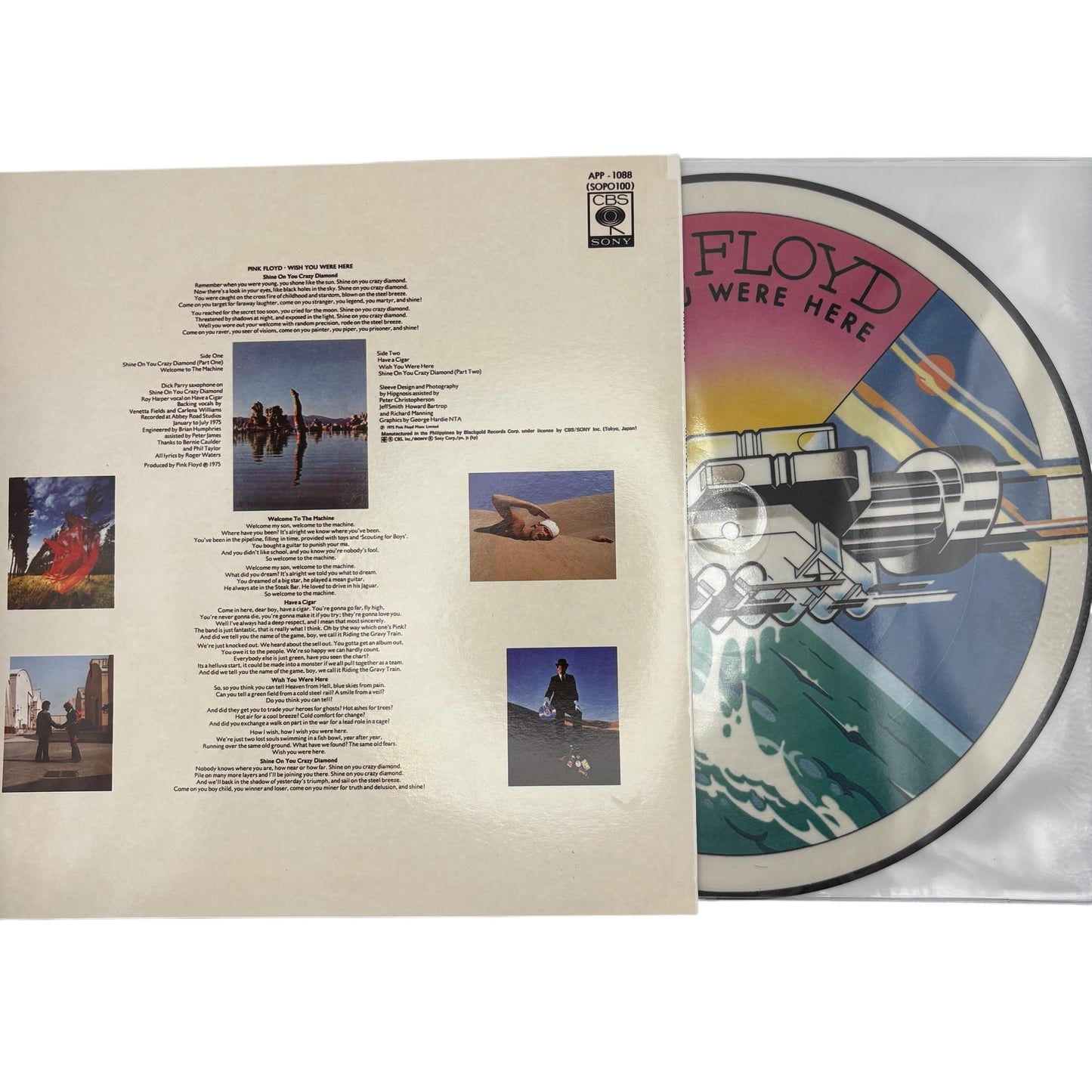 Pink Floyd - Wish You Were Here (Limited Edition 12" Picture Disc)