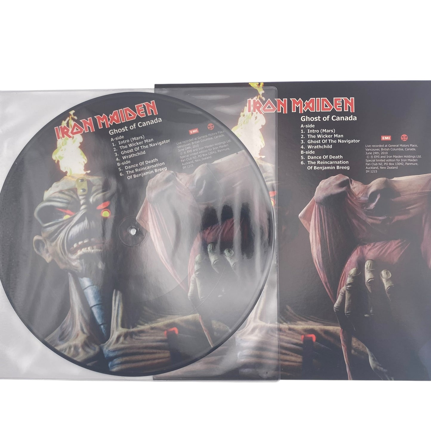 Iron Maiden - Ghost Of Canada (Limited Edition 12" Picture Disc)