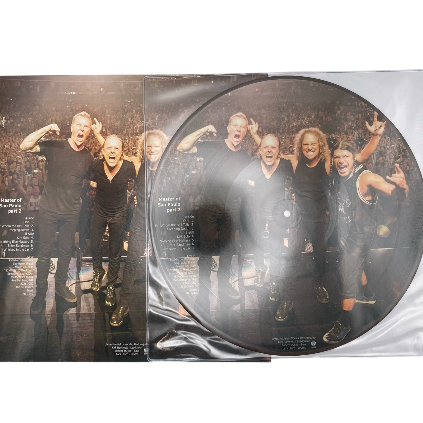 Metallica - Master Of Sao Paulo Part 2 (Limited Edition 12" Picture Disc)