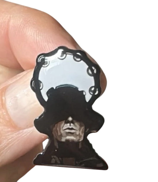 Liam Gallagher Tambourine (Limited Edition 30mm Enamel Pin Badge)