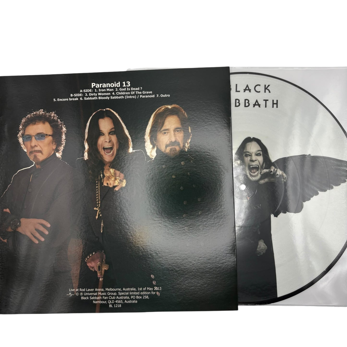 Black Sabbath - Paranoid 13 (Limited Edition 12" Picture Disc)