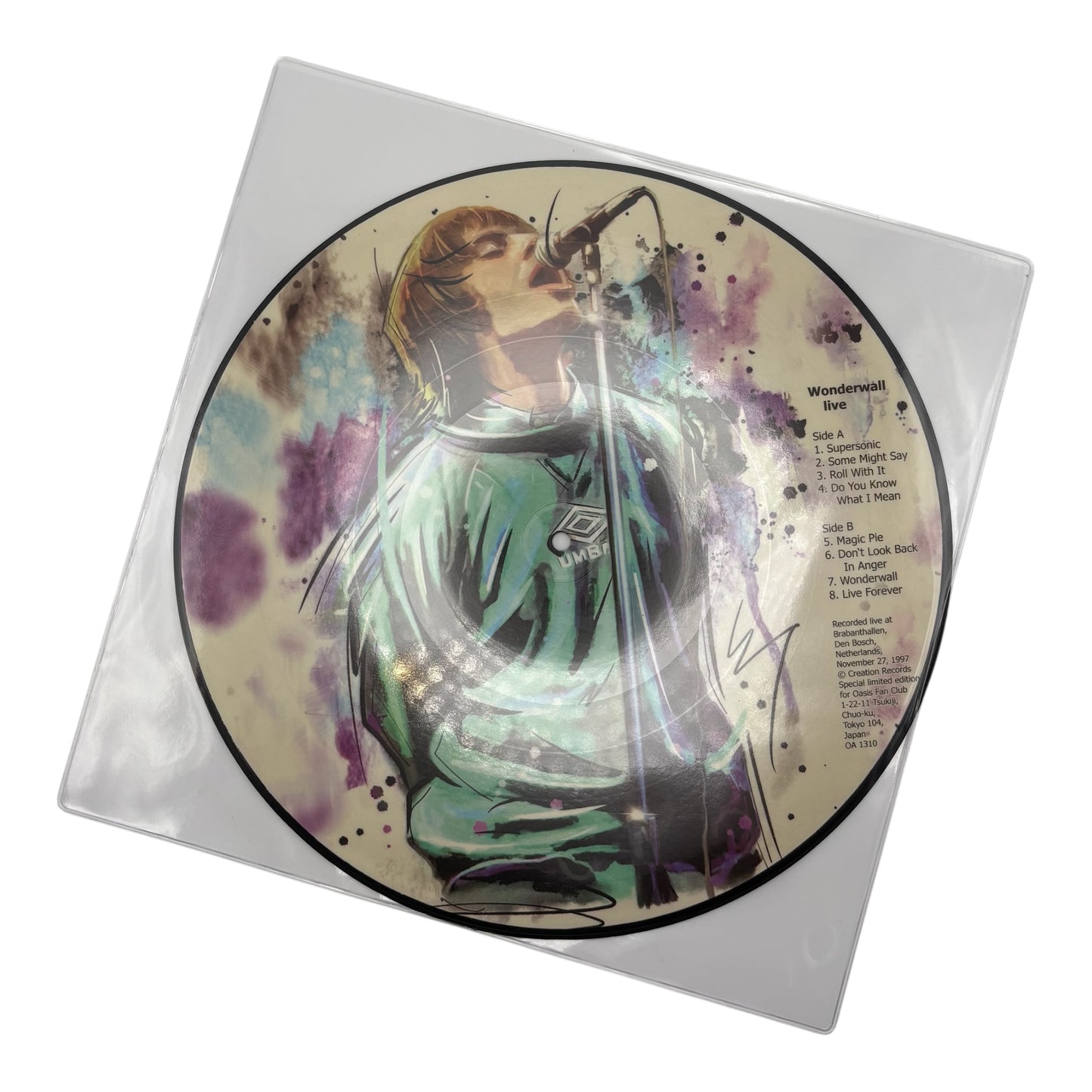 Oasis - Wonderwall Live (Limited Edition 12" Picture Disc)