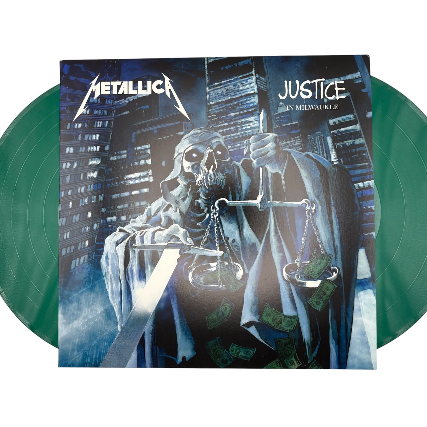 Metallica - Justice In Milwaukee (Limited Edition 12" Double-LP on Dark Green Vinyl)