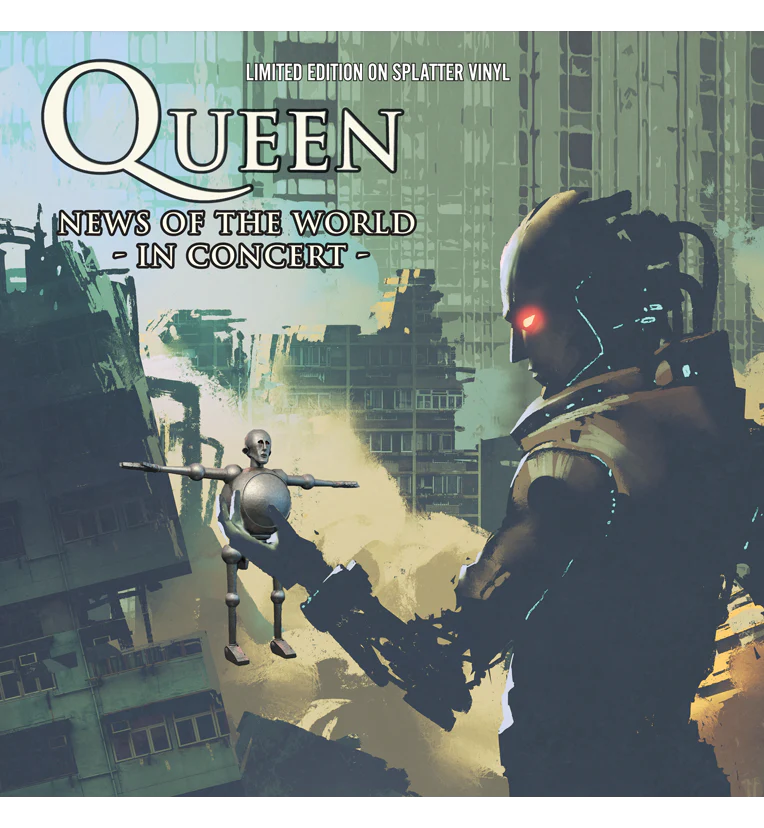 Queen - News Of The World In Concert (Limited Edition 12" Album on Splatter Vinyl)