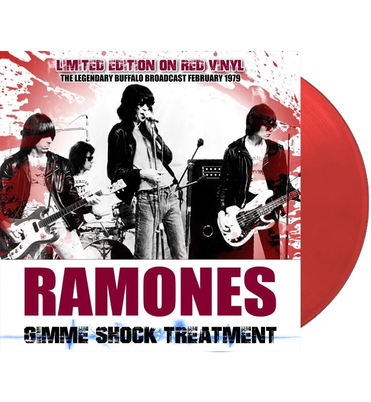 Ramones - Give Me Shock Treatment (Limited Edition 12" Album on Red Vinyl)