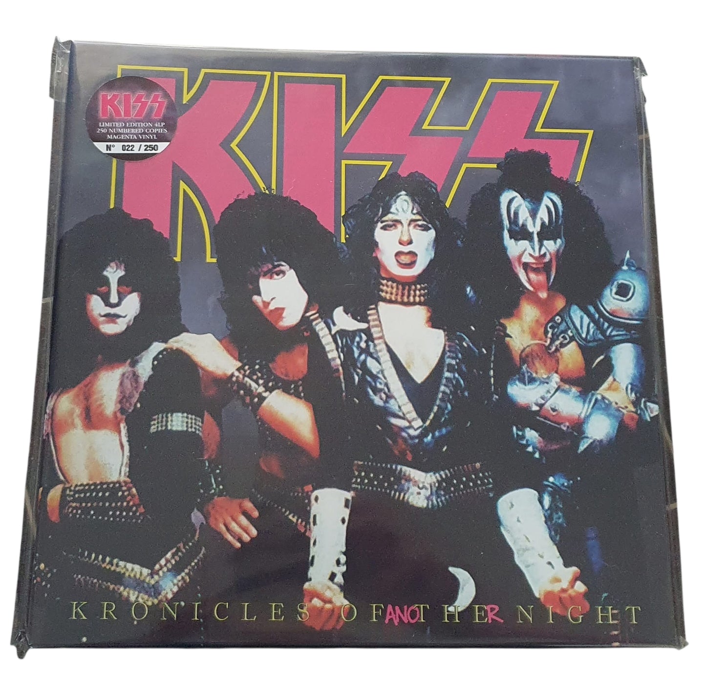 Kiss - Kronicles Of Another Night (Limited Edition Quadruple-LP Box Set on Coloured Vinyl)