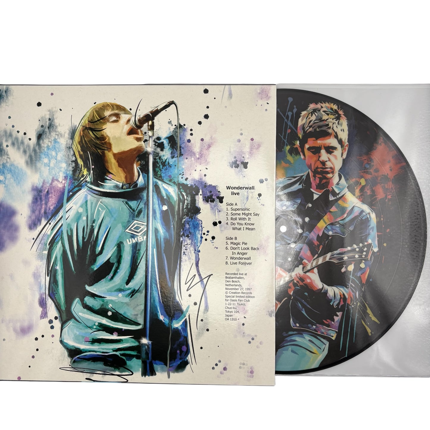 Oasis - Wonderwall Live (Limited Edition 12" Picture Disc)