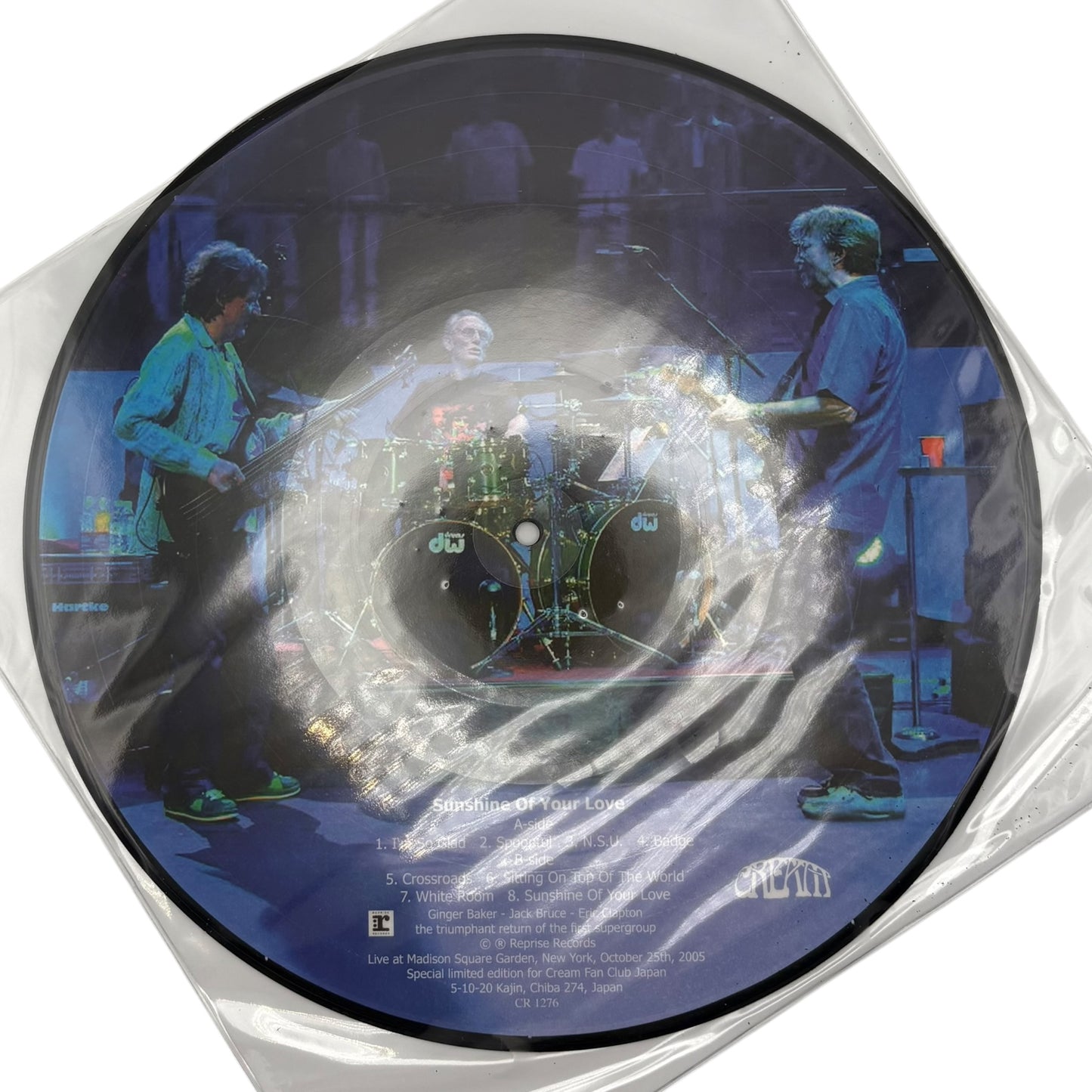 Cream - Sunshine Of Your Love (Limited Edition 12" Picture Disc)