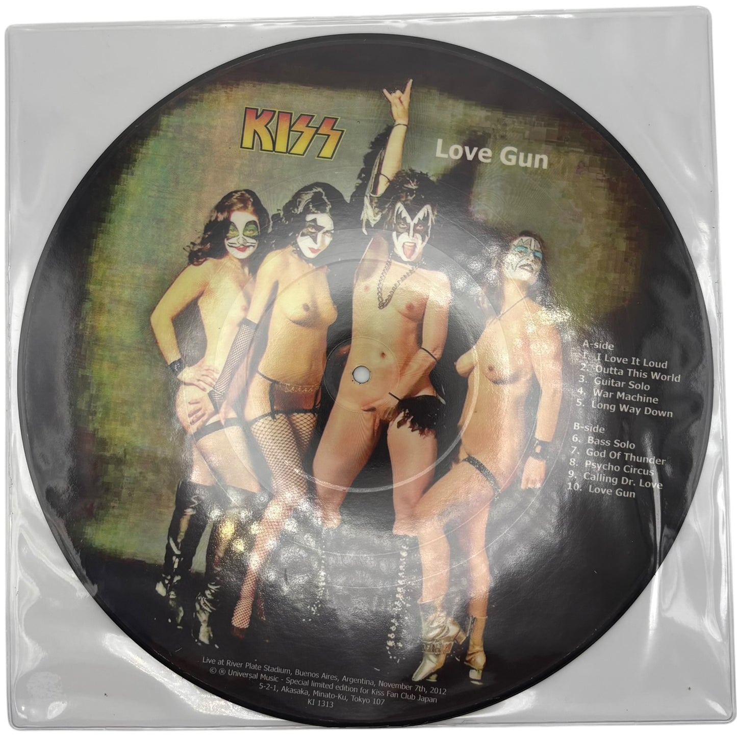Kiss - Love Gun (Limited Edition 12" Picture Disc)