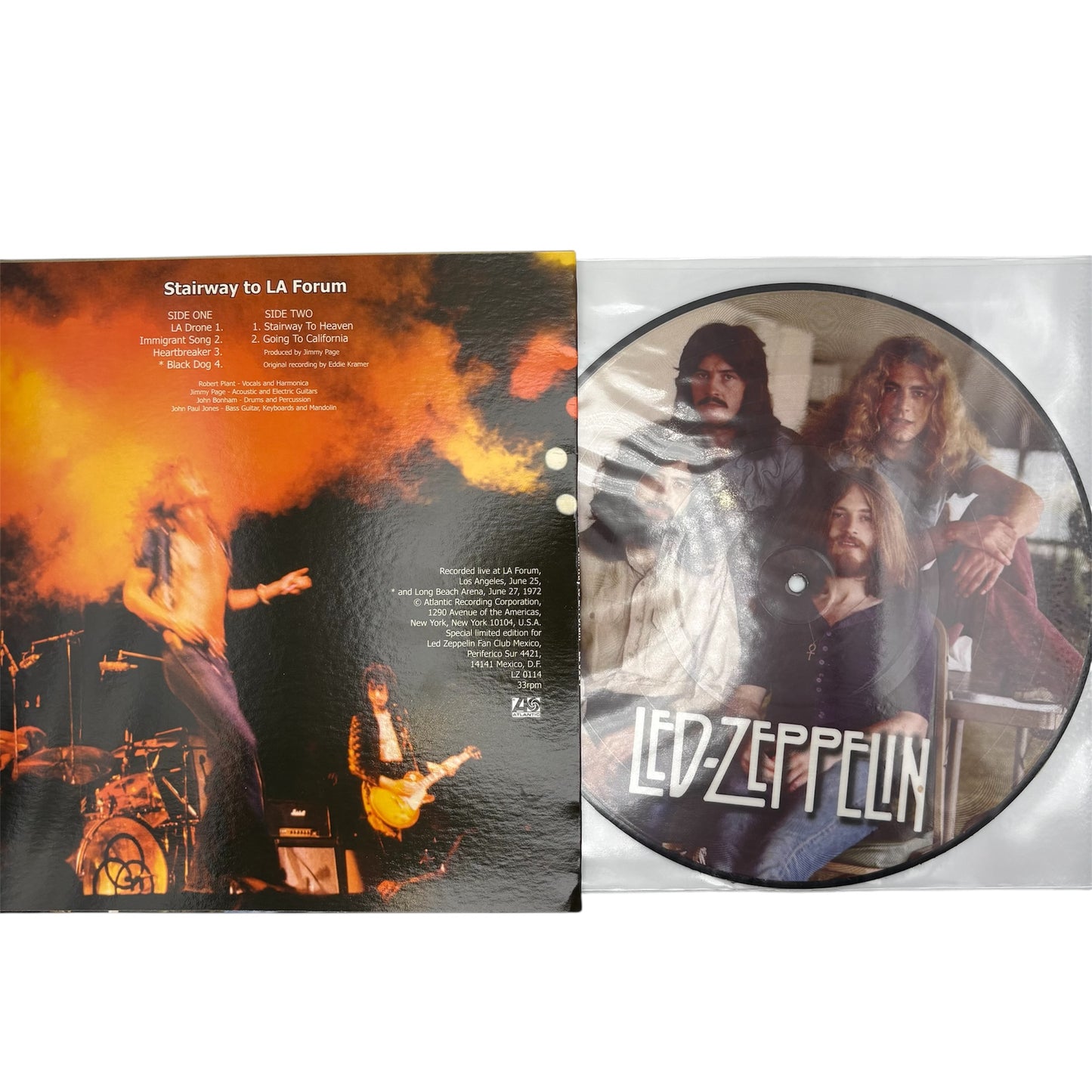 Led Zeppelin - Stairway To LA Forum (Limited Edition 10" Picture Disc)