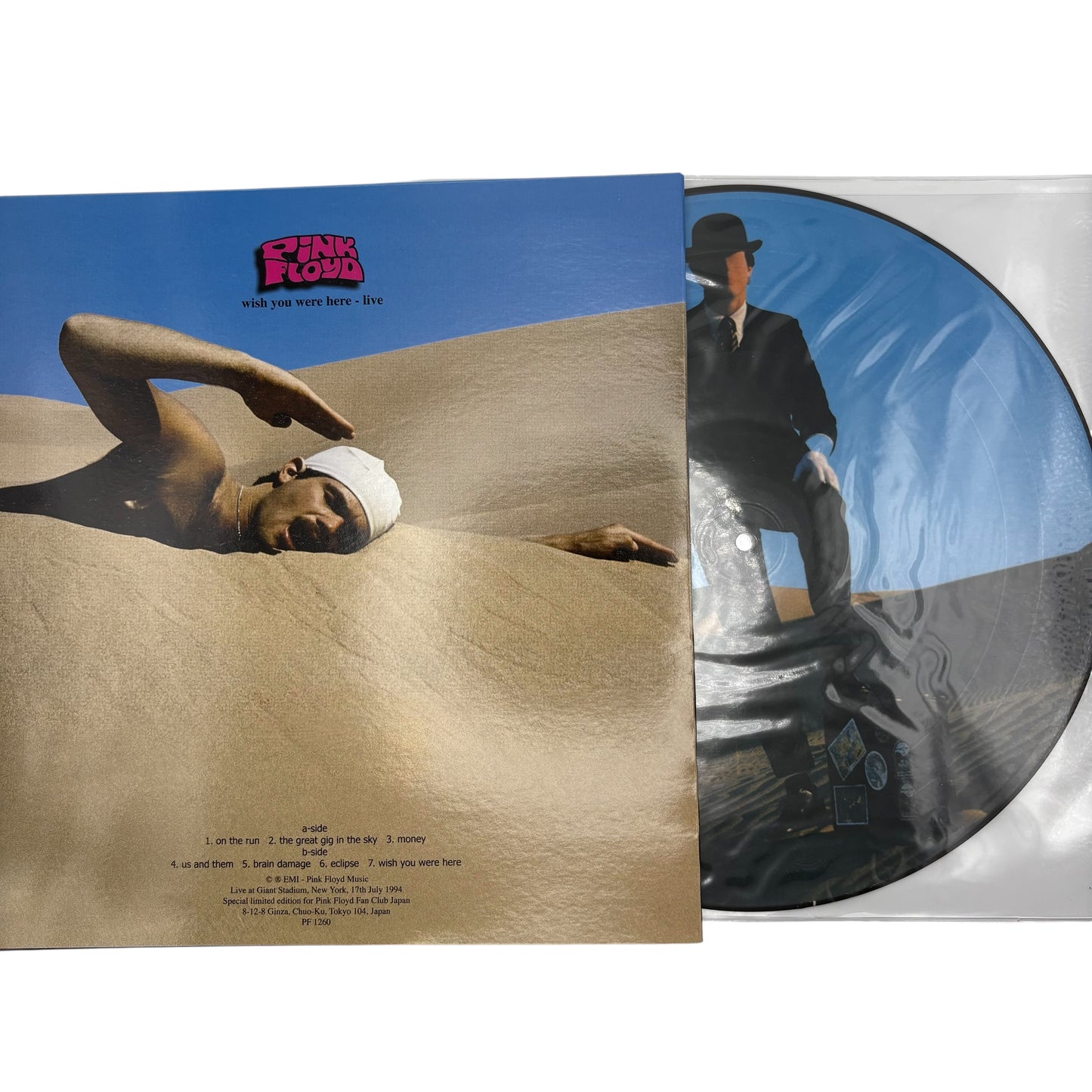 Pink Floyd - Wish You Were Here Live (Limited Edition 12" Picture Disc)
