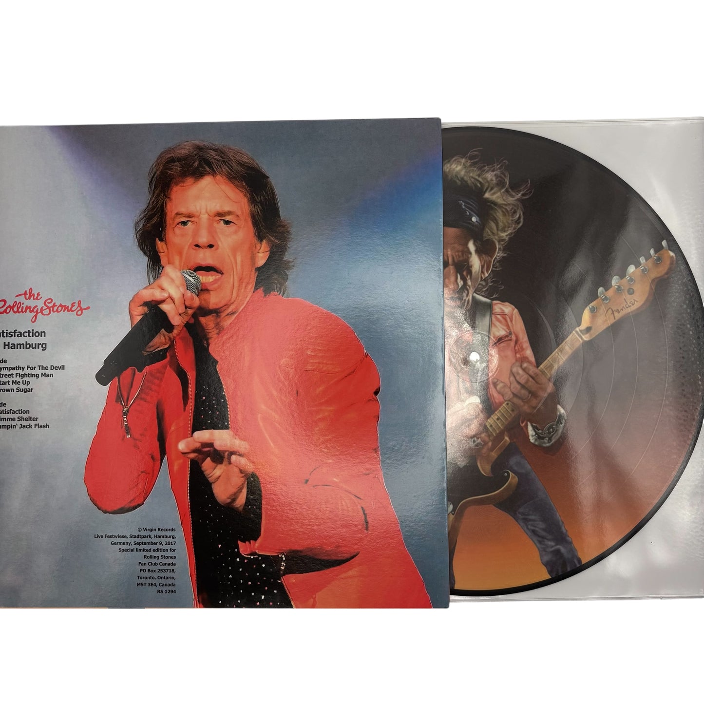 The Rolling Stones - Satisfaction In Hamburg (Limited Edition 12" Picture Disc)