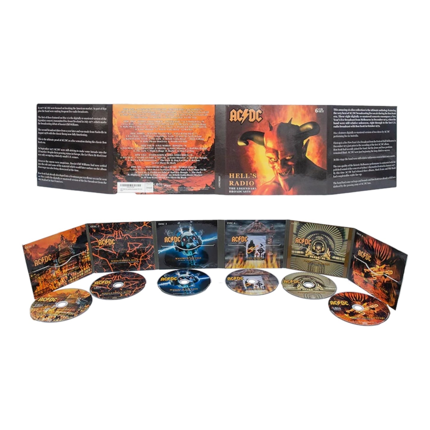AC/DC - Hell’s Radio: The Legendary Broadcasts (6-CD Set)