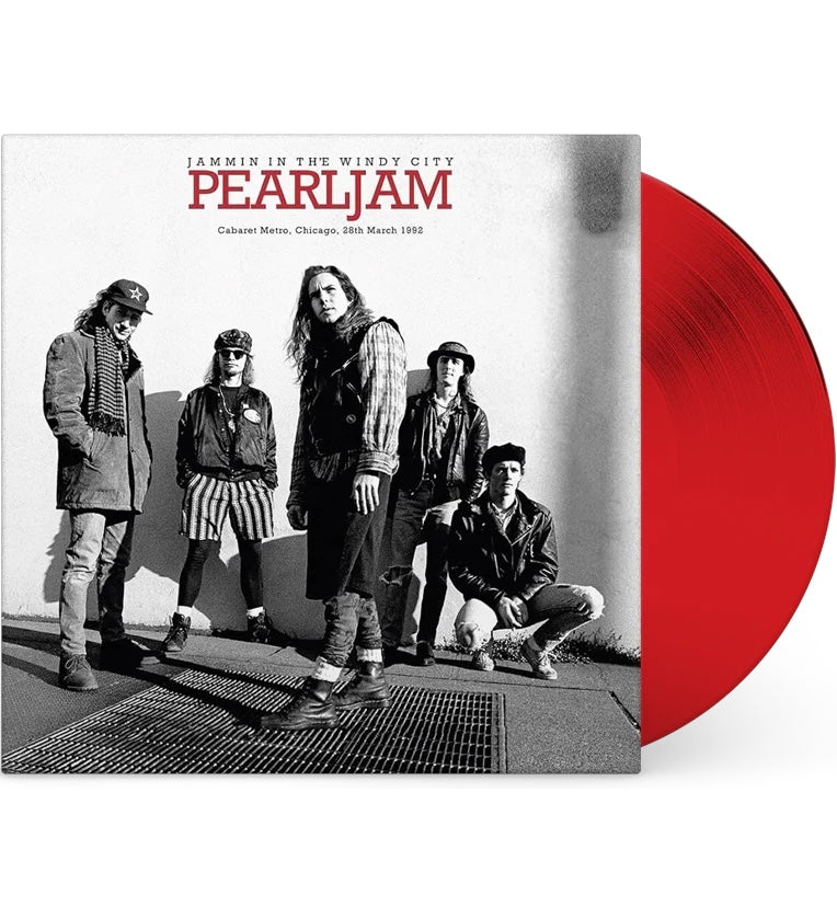Pearl Jam - Jammin In The Windy City Cabaret Metro Chicago 28th March 1992 (12" Album on Translucent Red Vinyl)