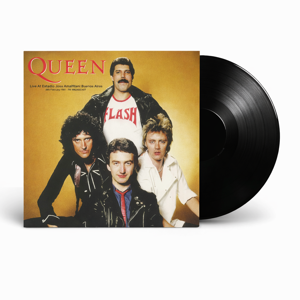 Queen - Live At Estadio Jose Amalfitani Buenos Aires 28th February 1981: FM Broadcast (Limited Edition 12" Album on Black Vinyl)