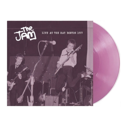The Jam - Live At The Rat Boston 1977 (Limited Edition 12" Album on Translucent Purple Vinyl)